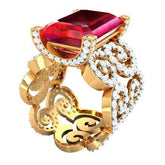 Sterling Silver Semi Mount Ring Setting Round RD Center主石mm - Syzjewelry